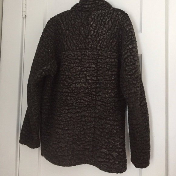 live oak fluffy pullover black fleece size medium - Picture 5 of 6